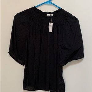Gap black blouse